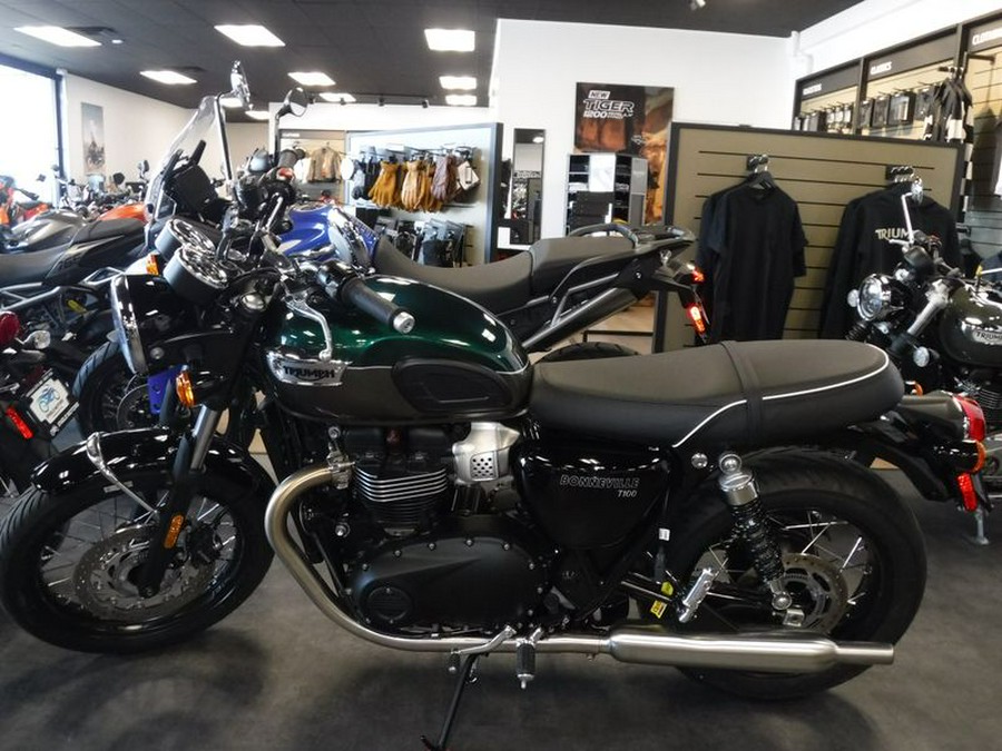 New 2024 Triumph BONNE T100 Motorcycle in Kansas City, MO