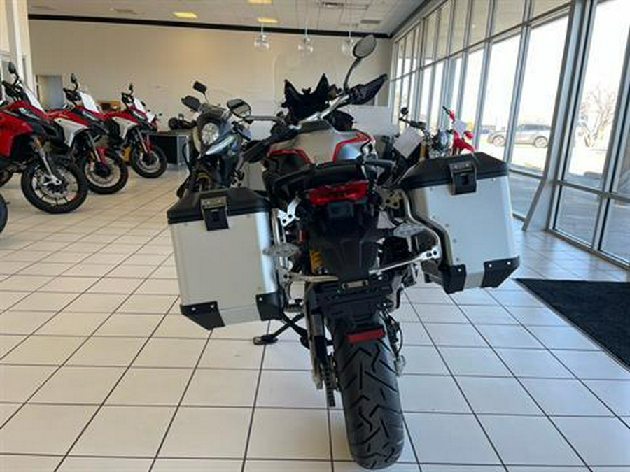 2024 Ducati Multistrada V4 Rally Adventure Travel & Radar