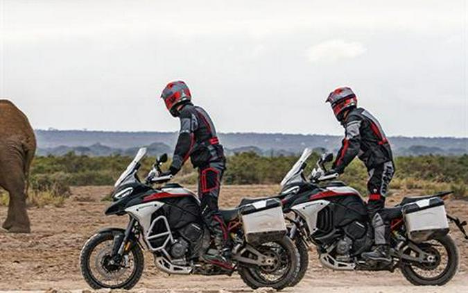 2024 Ducati Multistrada V4 Rally Adventure Travel & Radar