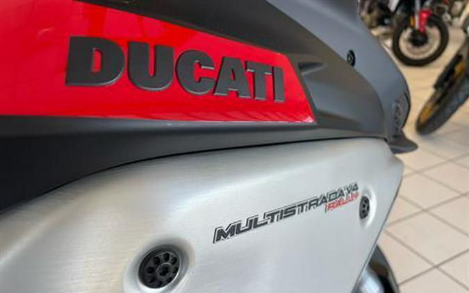 2024 Ducati Multistrada V4 Rally Adventure Travel & Radar