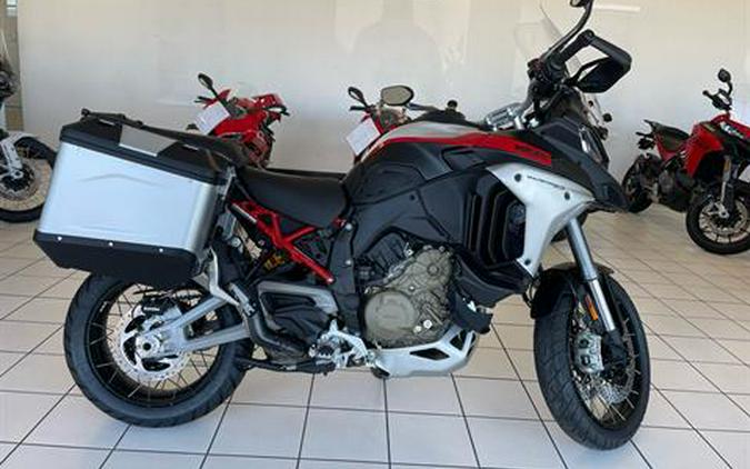 2024 Ducati Multistrada V4 Rally Adventure Travel & Radar