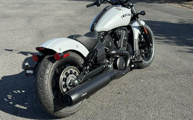2025 Indian Scout Sixty Bobber Limited Ghost White Metallic S