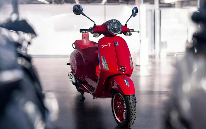 2025 Vespa Primavera 150 Red