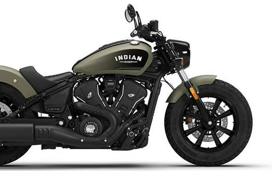 2026 Indian Motorcycle SCOUT BOBBER LT W/ TECH, BLACK SMOKE, 49ST Limited + Tech