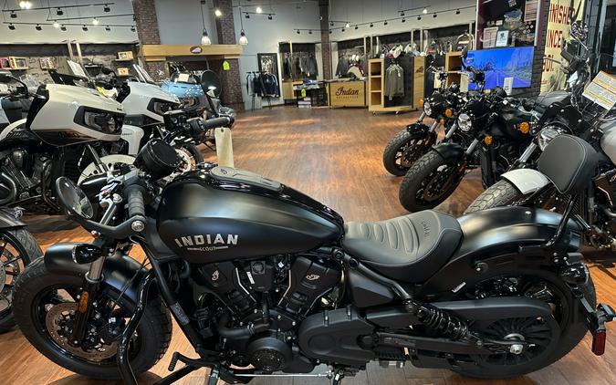 2026 Indian Motorcycle SCOUT BOBBER LT W/ TECH, BLACK SMOKE, 49ST Limited + Tech