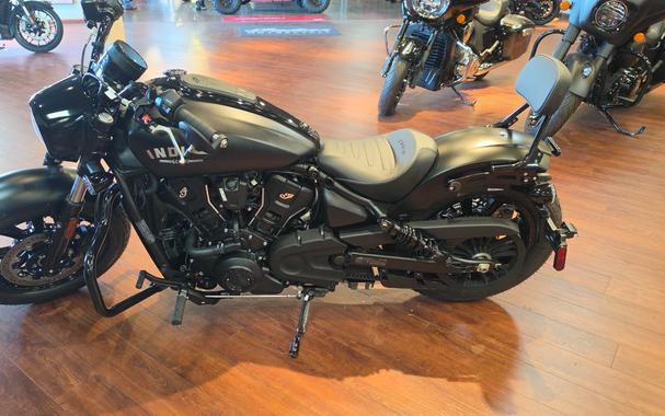 2026 Indian Motorcycle SCOUT BOBBER LT W/ TECH, BLACK SMOKE, 49ST Limited + Tech