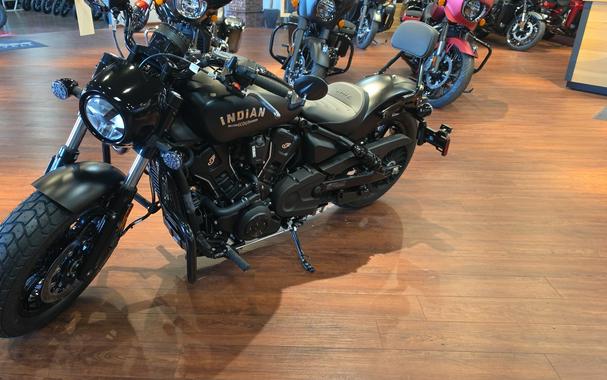 2026 Indian Motorcycle SCOUT BOBBER LT W/ TECH, BLACK SMOKE, 49ST Limited + Tech
