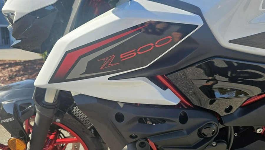 2026 Kawasaki Z500 SE ABS