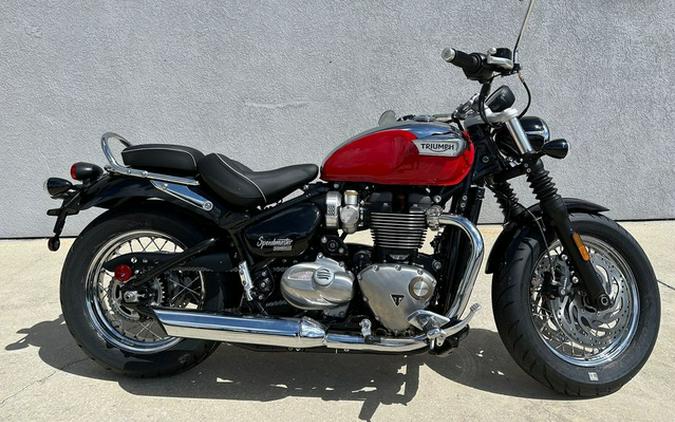 2023 Triumph Bonneville Speedmaster Chrome Edition Diablo Red