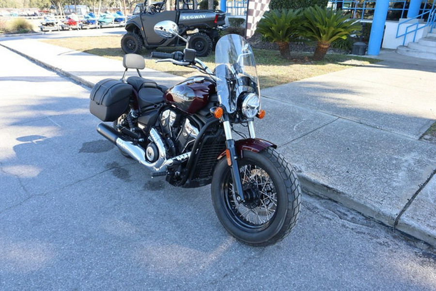 2025 Indian Super Scout Maroon Metallic With Graphics