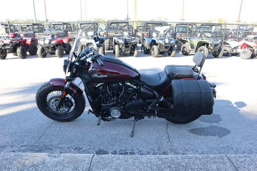 2025 Indian Super Scout Maroon Metallic With Graphics