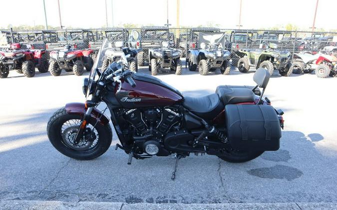 2025 Indian Super Scout Maroon Metallic With Graphics