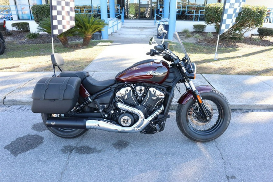 2025 Indian Super Scout Maroon Metallic With Graphics