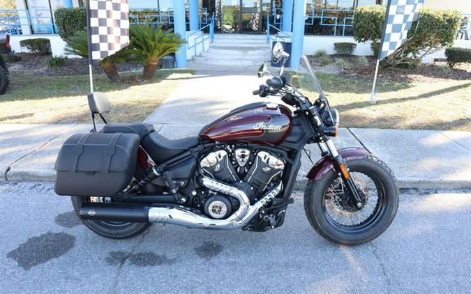 2025 Indian Super Scout Maroon Metallic With Graphics