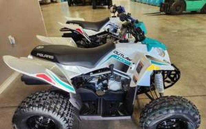 2024 Polaris Industries OUTLAW 110 EFI - WHITE / GREEN