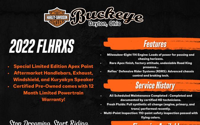 2022 Harley-Davidson® Road King® Special Apex