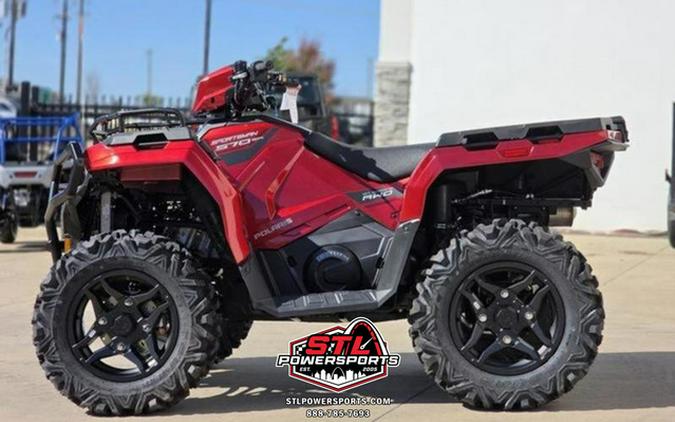 2026 Polaris Sportsman 570 Trail - SUNSET RED METALLIC