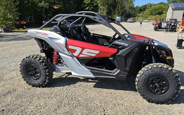 2024 Can-Am® Maverick X3 DS Turbo Fiery Red & Hyper Silver