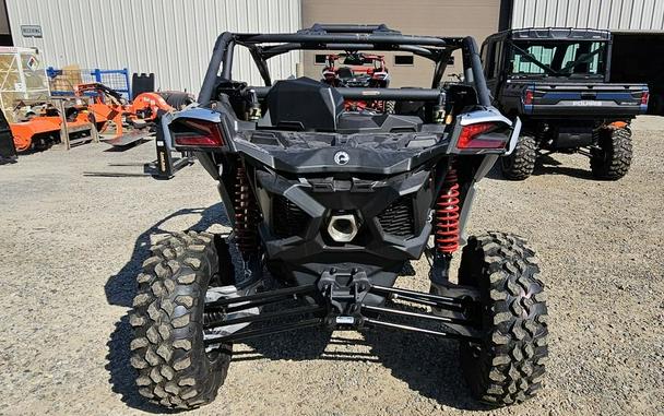 2024 Can-Am® Maverick X3 DS Turbo Fiery Red & Hyper Silver