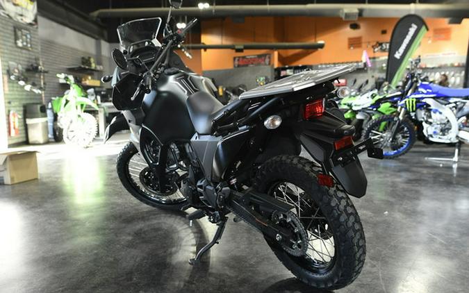 2025 Kawasaki KLR650 S Metallic Matte Old School Green ABS