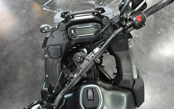 2025 Kawasaki KLR650 S Metallic Matte Old School Green ABS