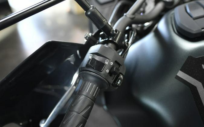 2025 Kawasaki KLR650 S Metallic Matte Old School Green ABS