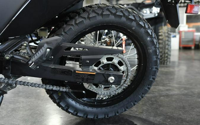 2025 Kawasaki KLR650 S Metallic Matte Old School Green ABS