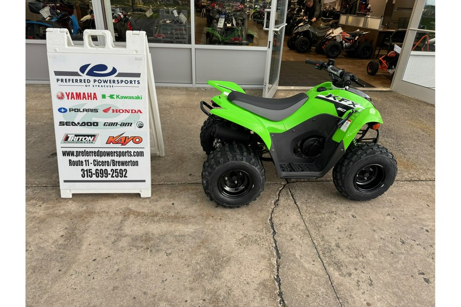 2024 Kawasaki KFX 90 Lime Green