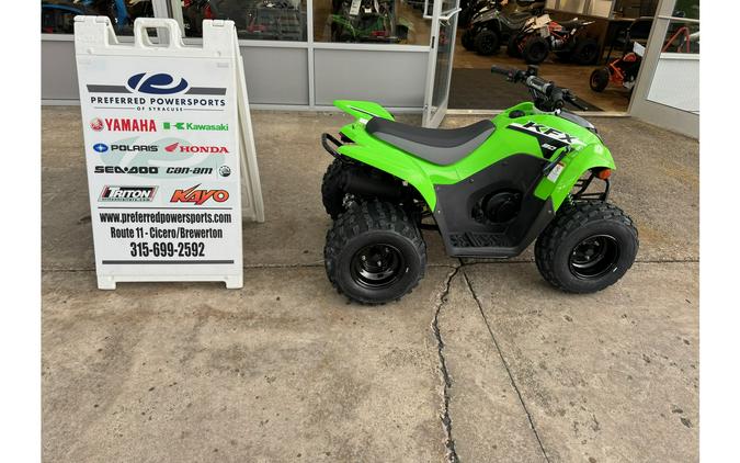 2024 Kawasaki KFX 90 Lime Green