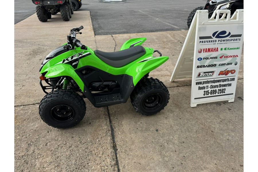 2024 Kawasaki KFX 90 Lime Green