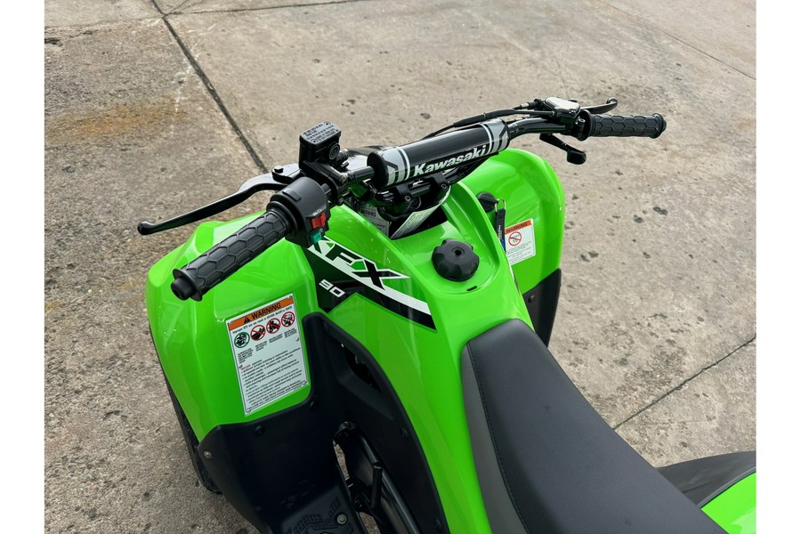 2024 Kawasaki KFX 90 Lime Green