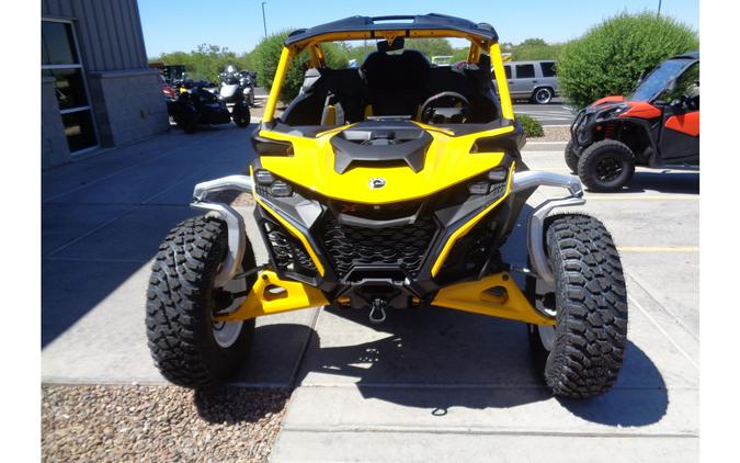 2024 Can-Am Maverick R X RS With Smart-Shox Black & Yellow