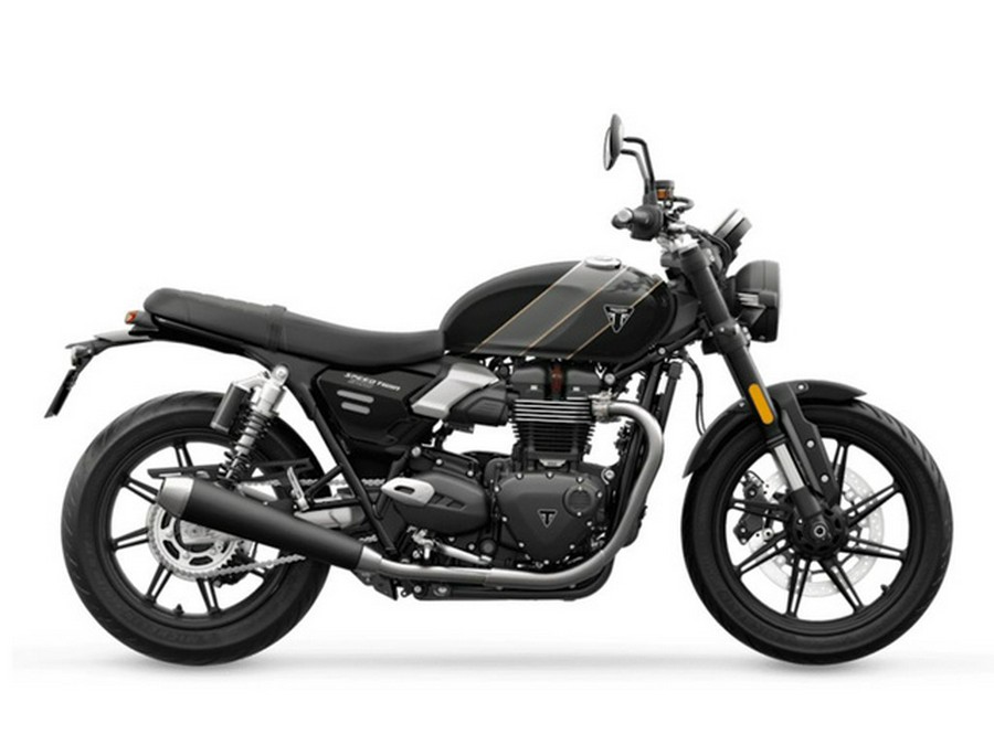 2026 Triumph Speed Twin 900 Phantom Black/Aurum Gold Aluminium SilverCarnival RedJet B