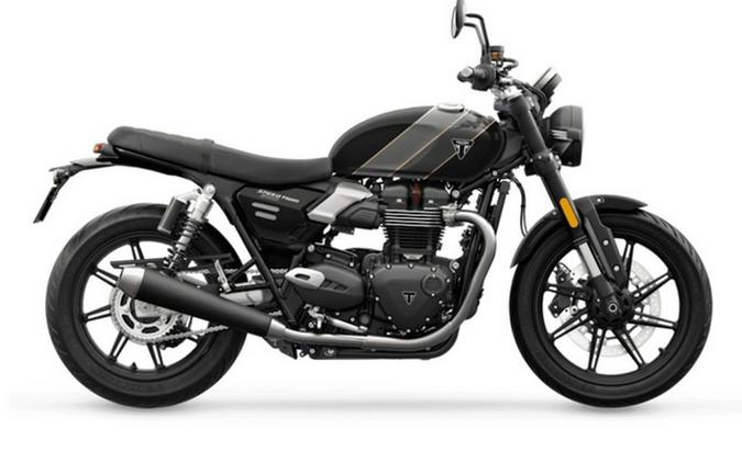 2026 Triumph Speed Twin 900 Phantom Black/Aurum Gold Aluminium SilverCarnival RedJet B