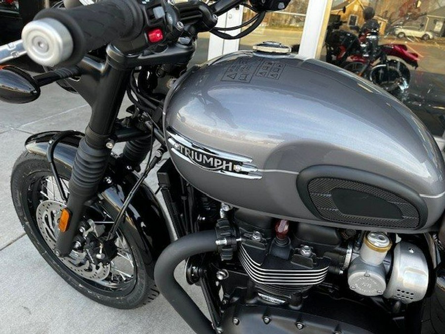 New 2024 Triumph BONNE T120 BLACK Motorcycle in Kansas City, MO