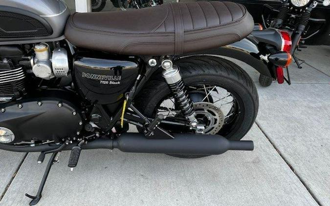 New 2024 Triumph BONNE T120 BLACK Motorcycle in Kansas City, MO