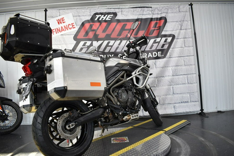 2019 Triumph Tiger 800 XRT Silver Ice *