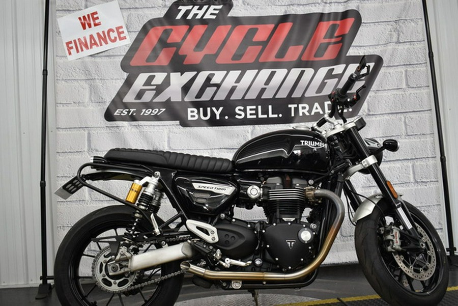 2023 Triumph Speed Twin 1200 Jet Black