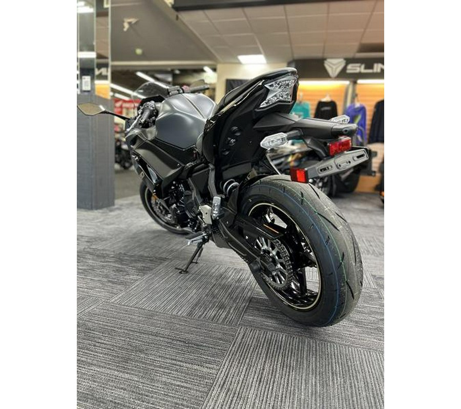 2024 Kawasaki Ninja® 650 ABS Metallic Matte Dark Gray/Metallic Spark Black