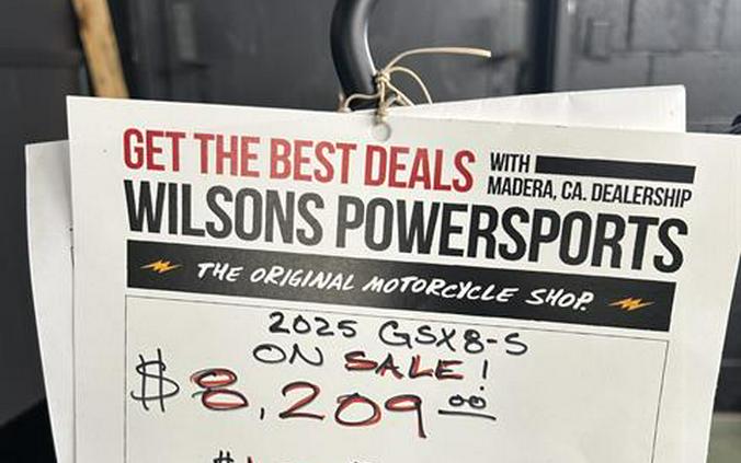 2025 Suzuki GSX-8S
