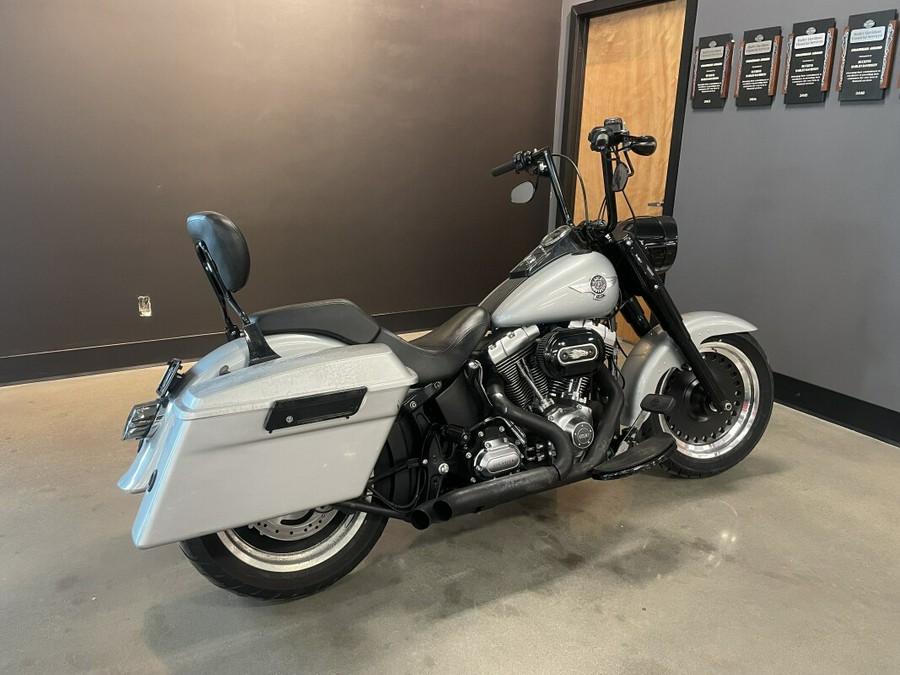 2012 Fat Boy Lo 103 Brilliant Silver