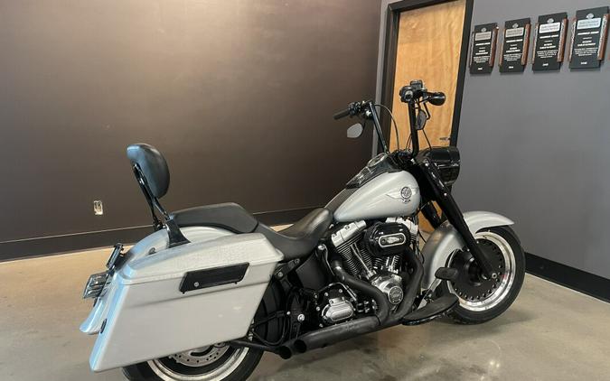 2012 Fat Boy Lo 103 Brilliant Silver