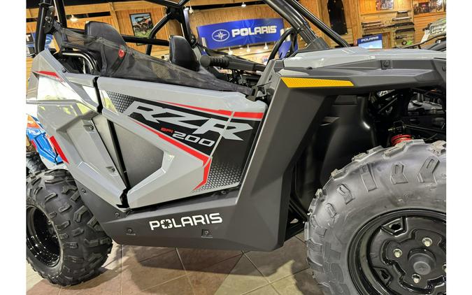 2024 Polaris Industries RZR® 200 EFI - Storm Gray (youth) **shown w/accessories