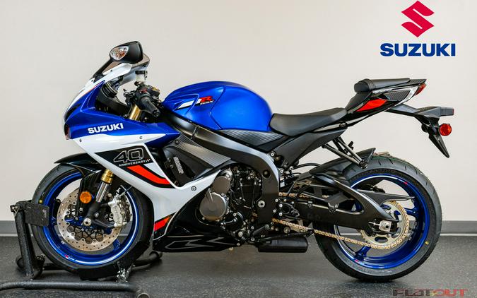 2026 Suzuki GSX-R 750 40TH ANNIVERSARY EDITION