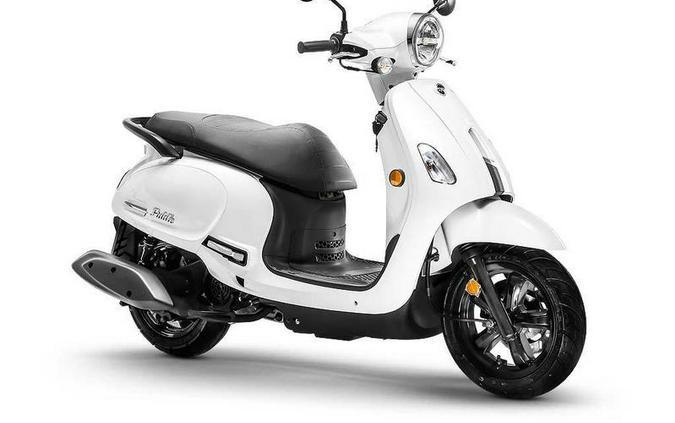 2023 SYM Fiddle 4 200i - Arctic White