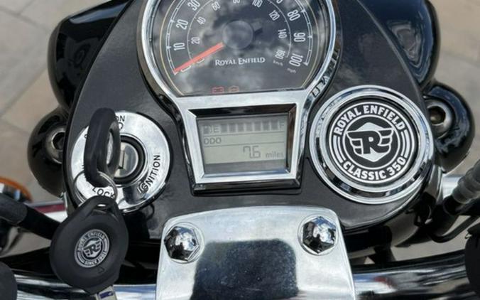 2024 Royal Enfield Classic 350 Halcyon Black
