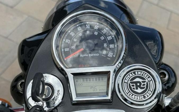 2024 Royal Enfield Classic 350 Halcyon Black