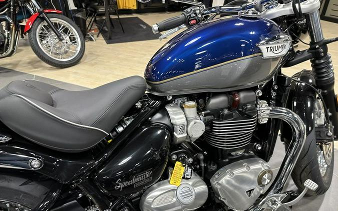 2024 Triumph Bonneville Speedmaster Pacific Blue/Silver Ice