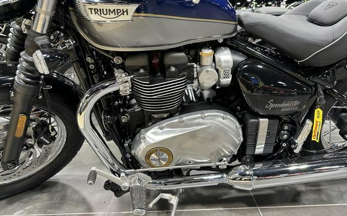 2024 Triumph Bonneville Speedmaster Pacific Blue/Silver Ice