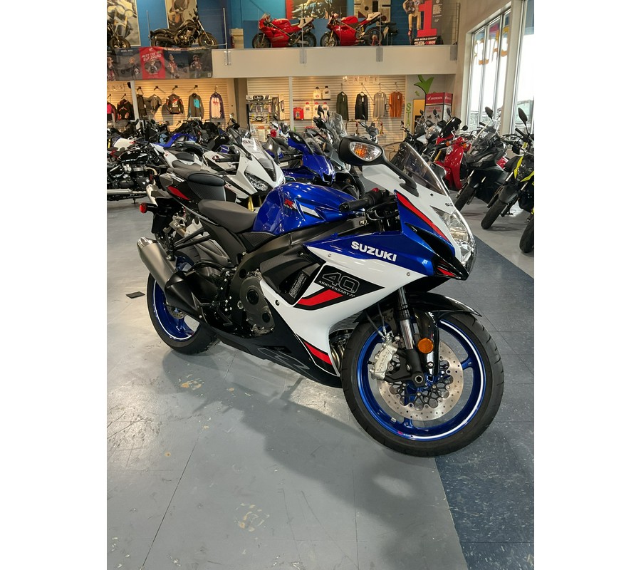 2026 Suzuki Motor of America Inc. GSX-R600Z 40th Anniversary Edition